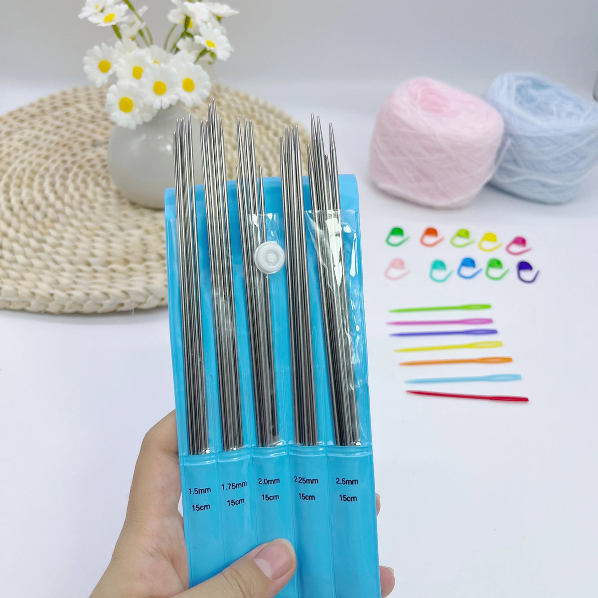 15cm Double-Pointed Knitting Needle Set