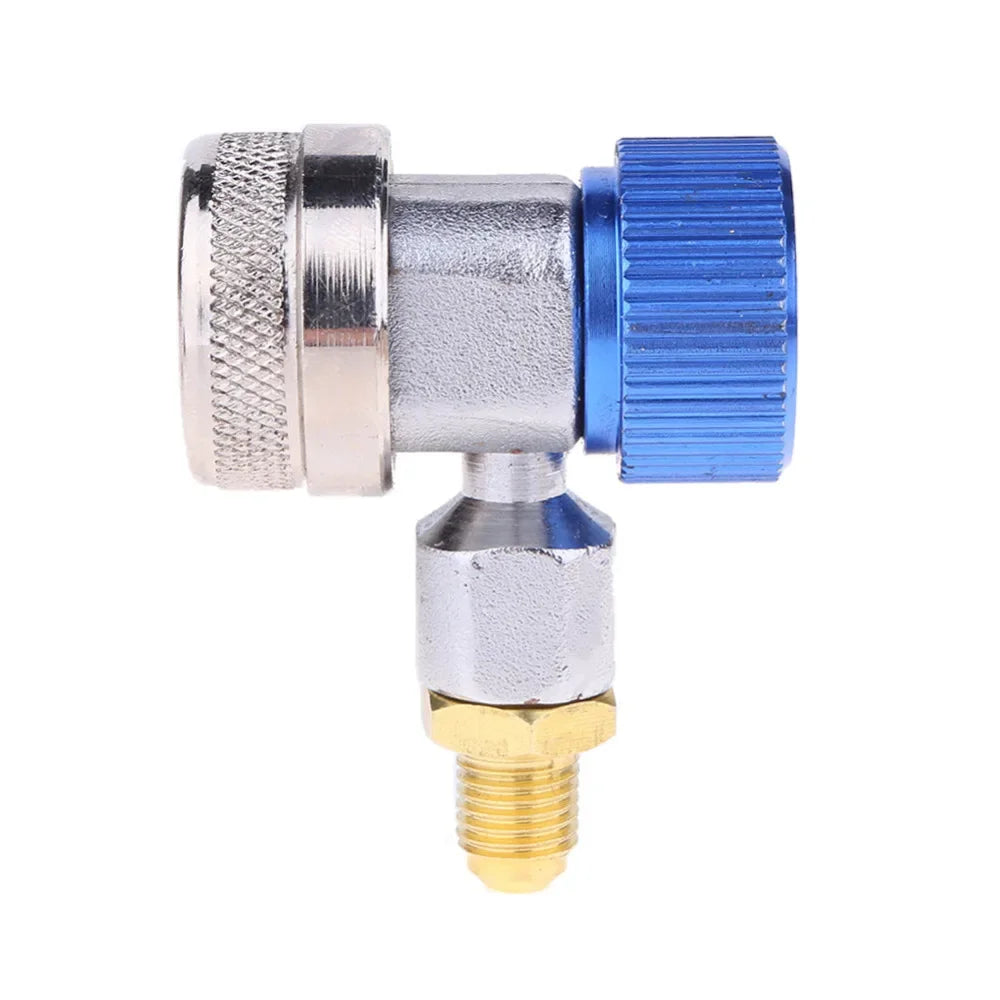 Cilindru adaptor Freon R134a senzor/gaz injector cu conectare reglabilă, furtun adaptor degajare rapidă, instalație aer condiționat