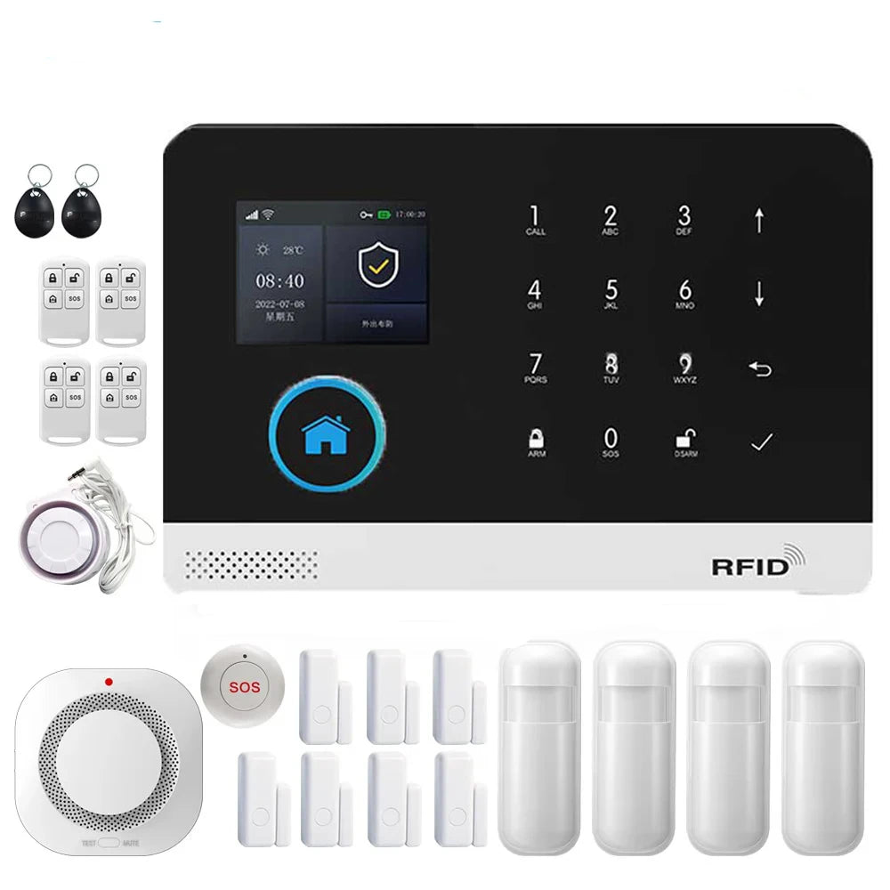 PG-103 Wi-Fi/GSM Home Alarm System - Kit Options