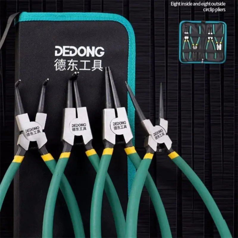 Circlip Pliers Set with Storage Bag