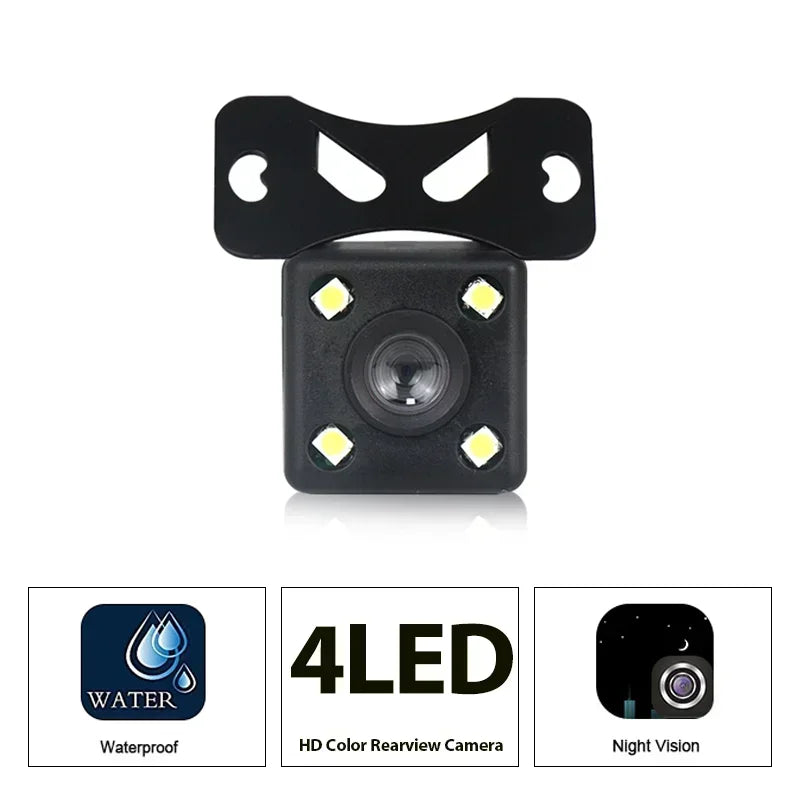 Wired Rear-View Camera, AHD/CVBS Options for Compatible Displays