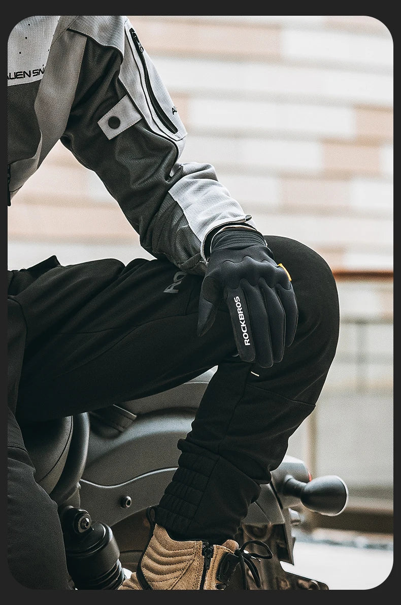 Winter Fahrradhandschuhe mit Touchscreen & Rutschfestem Griff