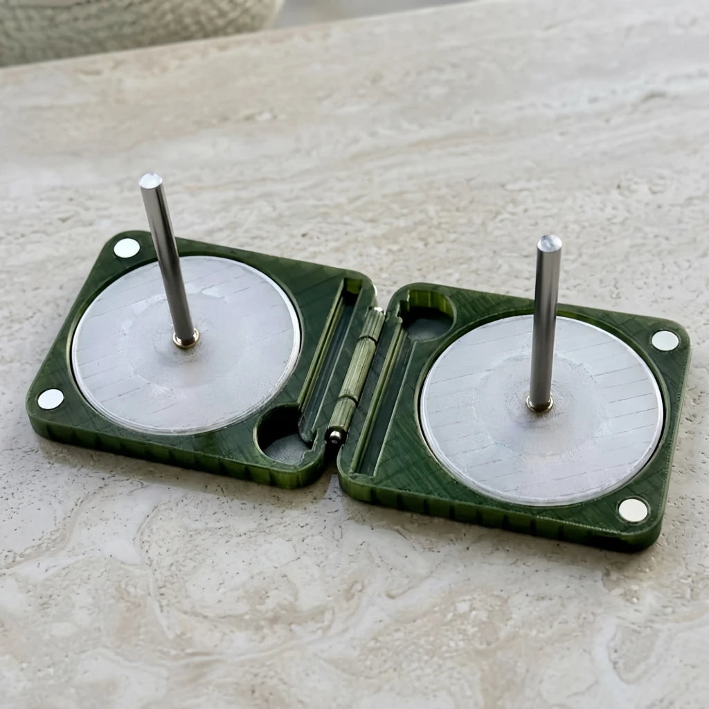3D-Printed PLA Yarn Holder for Knitting and Crochet