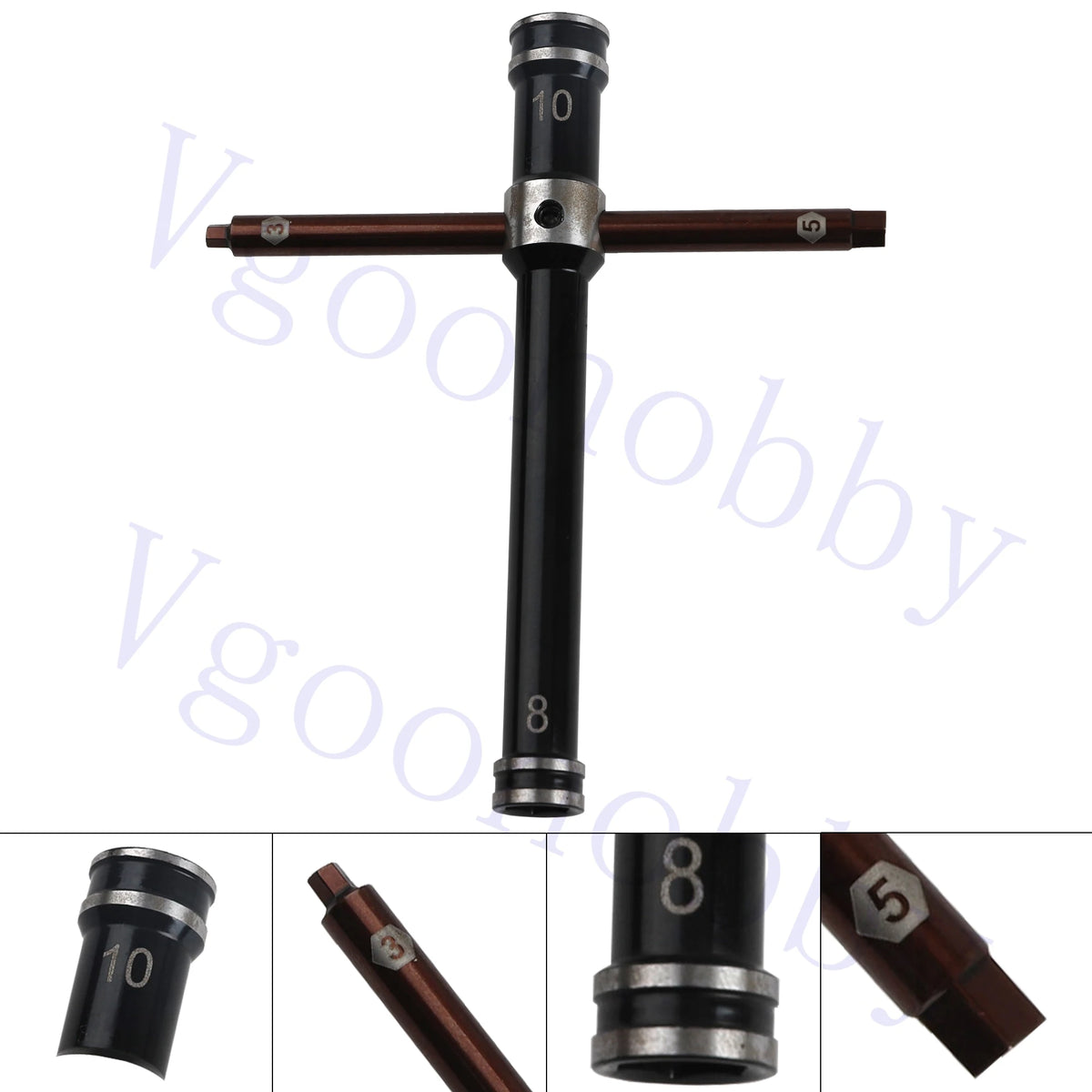RC Glow Plug and Cross Wrench Tool Set