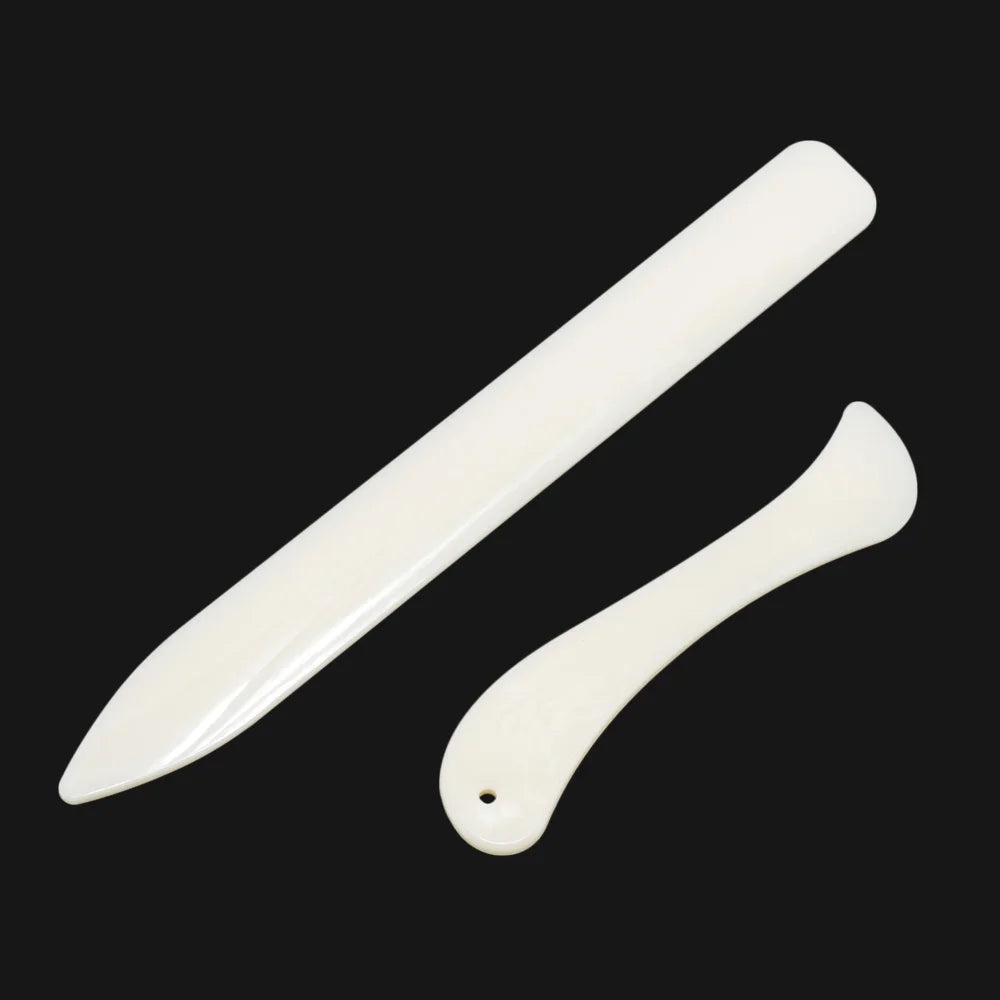 Set de plegadera de hueso de plástico y marcador de pliegue de papel