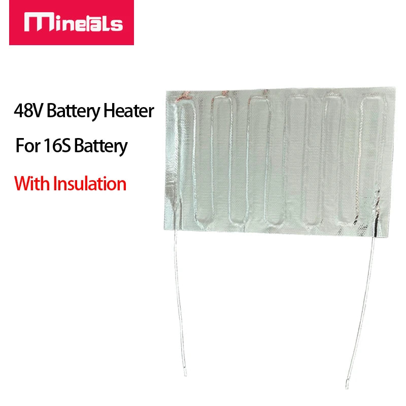 48 V 16S batterivarme med isolasjonsbeskyttelse
