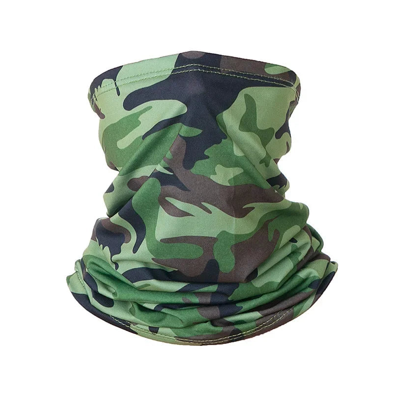 Multi-purpose Turban Riding Scarf Cycling Bandana Men Women Neck Cover Sunscreen Ice Silk Outdoor Fishing Hiking Headwear Mask 