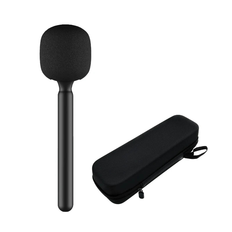 Handadapter für drahtlose Mikrofone bei Interviews