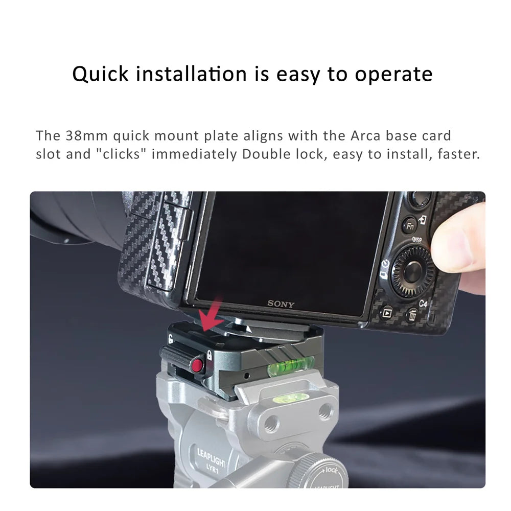 Arca-Style Quick-Release Camera Mount