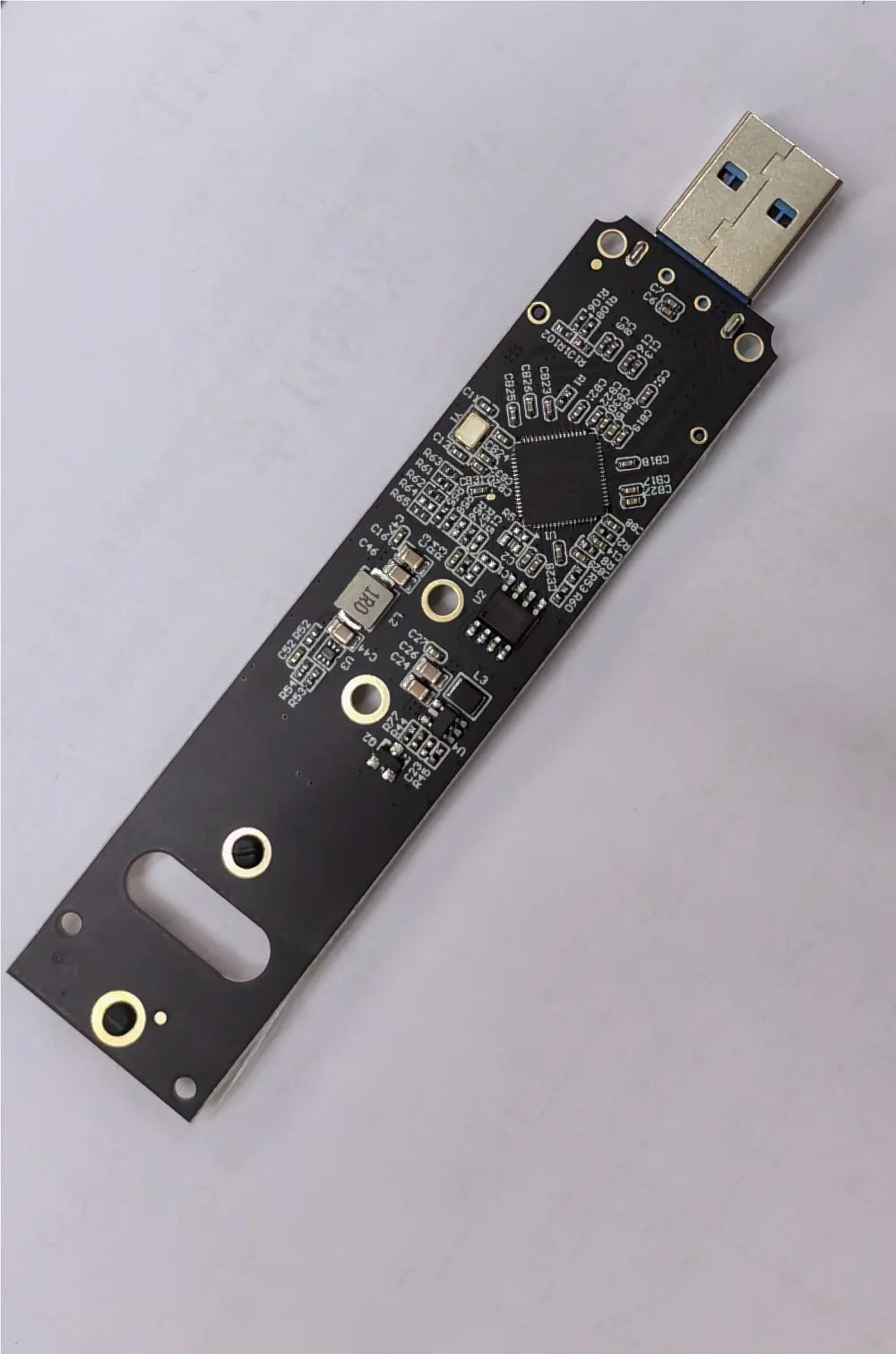 M.2 NVMe-zu-USB-Adapterplatine