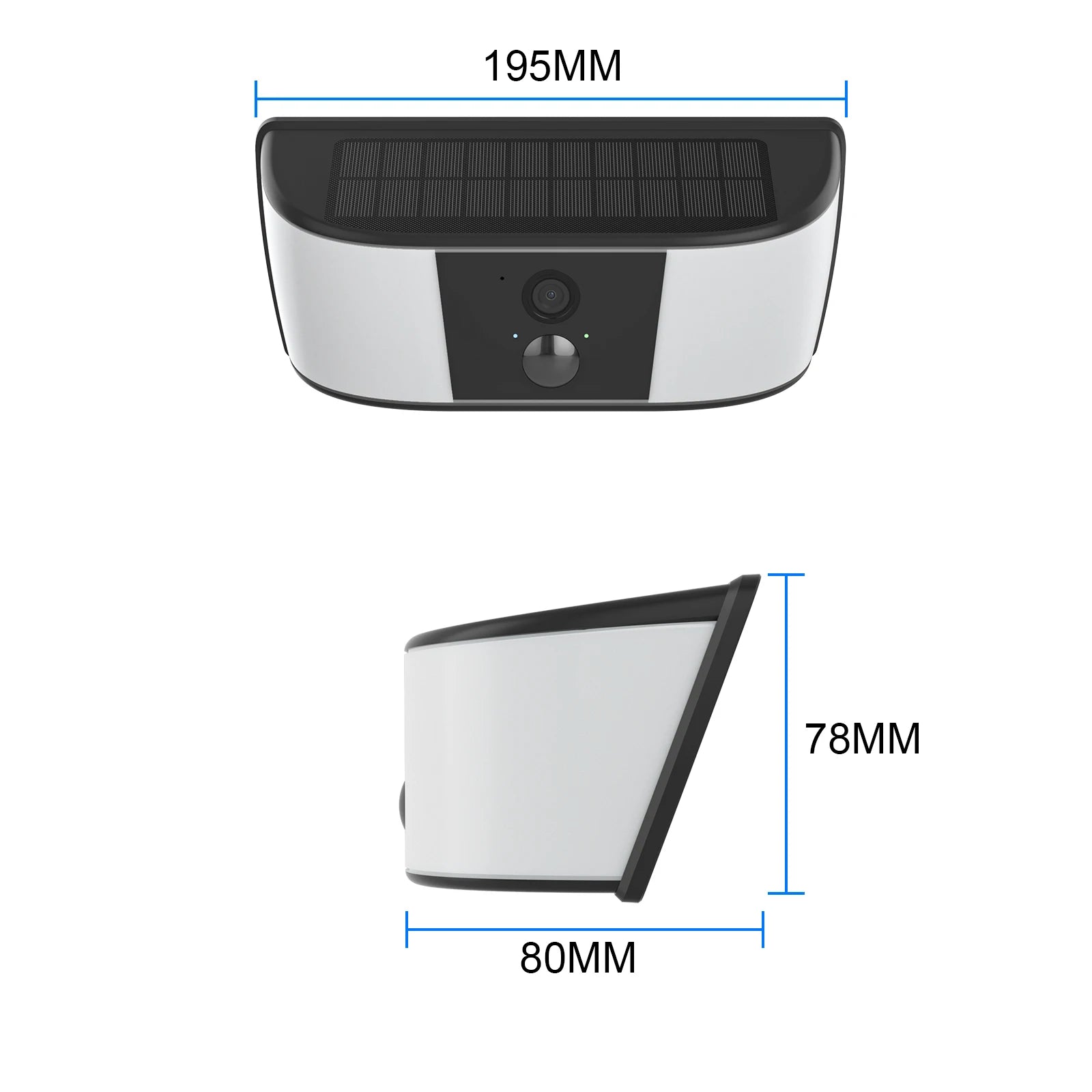 ANRAN 1296P Προβολέας WiFi Ηλιακή Κάμερα