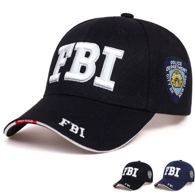 Kanye FBI Fashion Letters Baseball Caps for Men's Women Female Male Sport Visors Snapback Caps Sun Hat Male Gorras 
