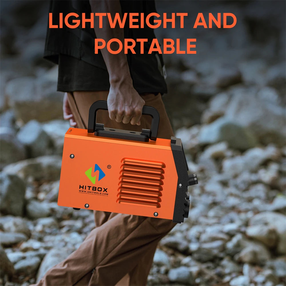 HITBOX ARC200S Welding Machine 2 in 1 ARC MMA LIFT TIG MINI IGBT Inverter LED Digital Display Portable Home Welder 220V 10-200A 