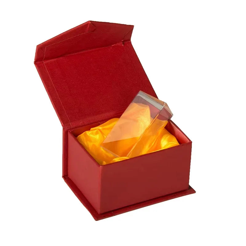 Triangular Glass Prism for Light Experiments