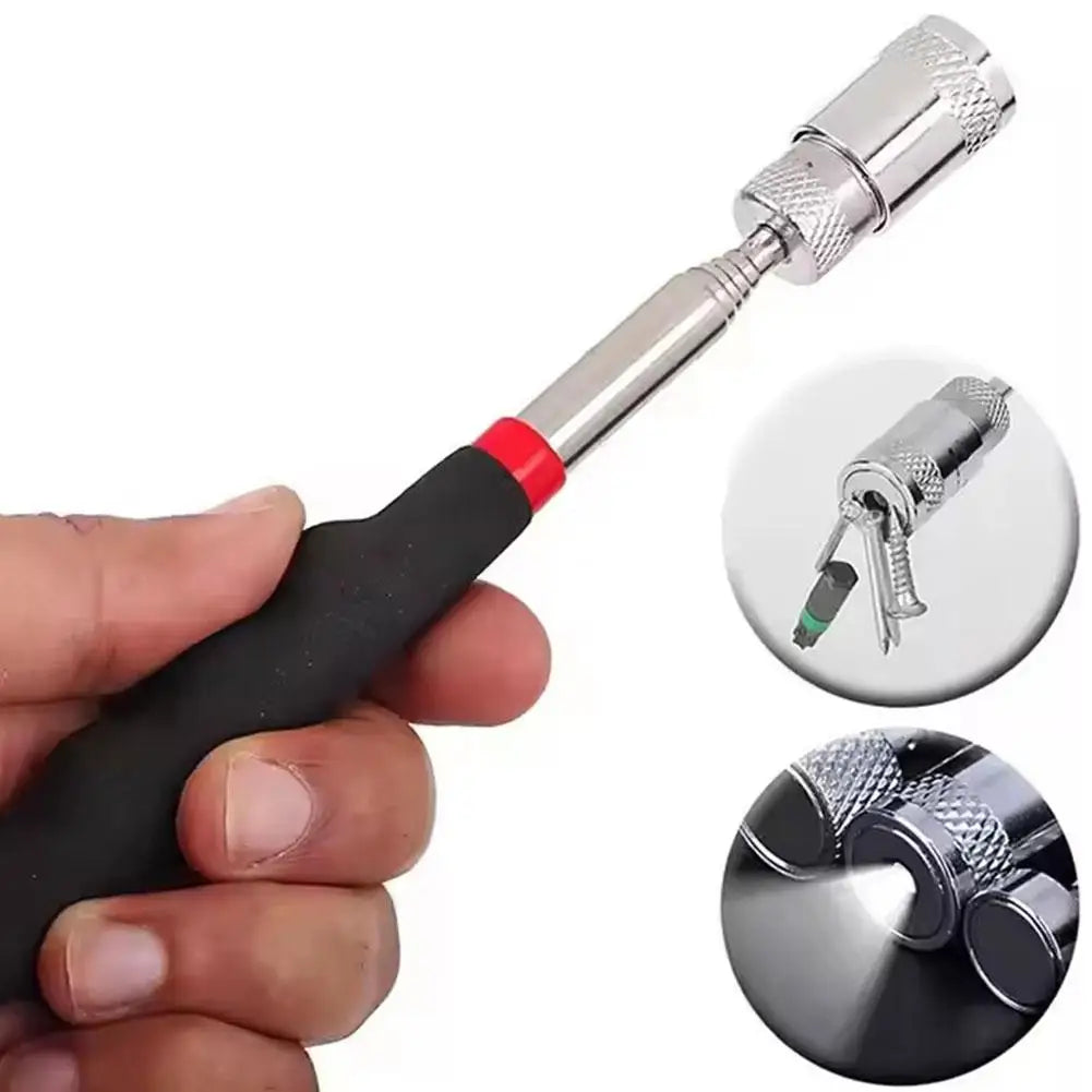 Telescopic Magnetic Pickup Tool with LED Head