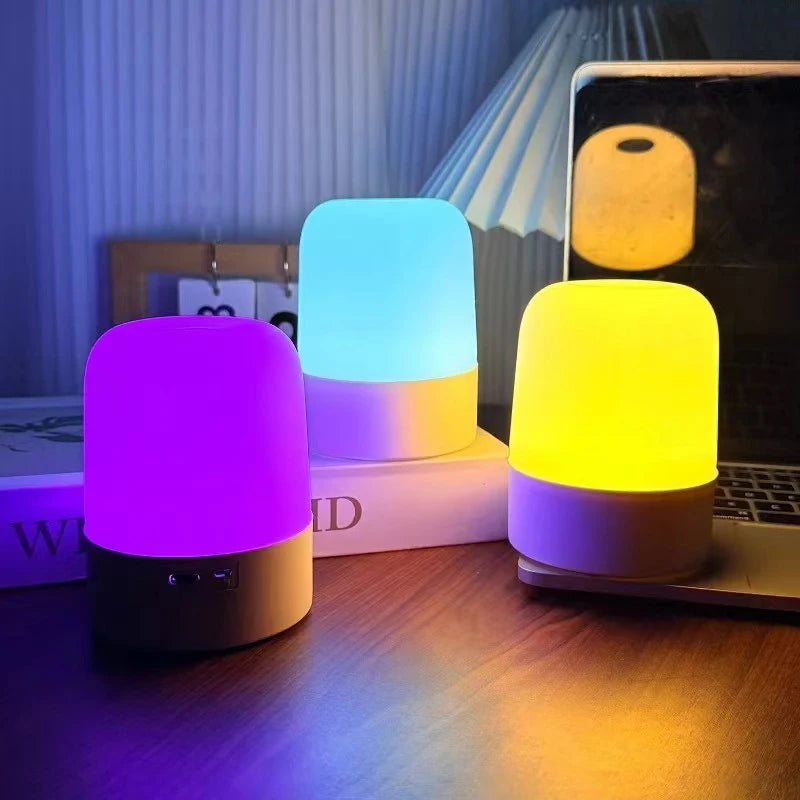 Rechargeable 16-Colour Touch Night Light