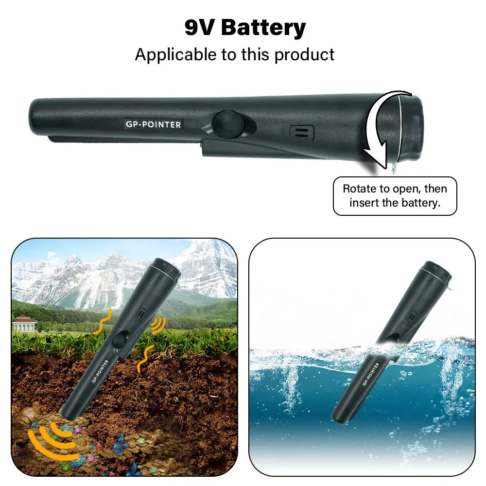 Metal Detector Pinpointer - Bag and Colour Options