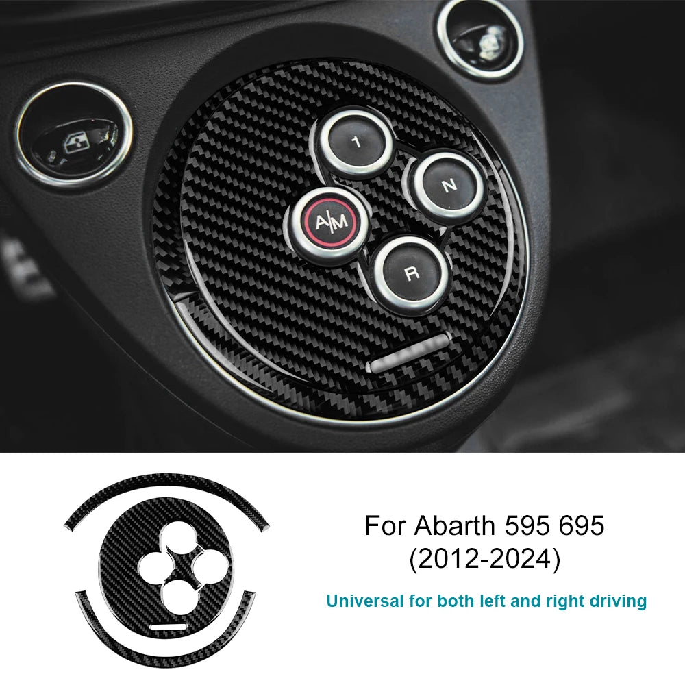 Abarth 595/695 Carbon Fiber Automatic Gear Shift Frame Trim