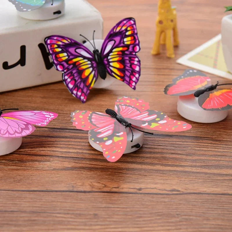 Butterfly LED Decorative Lights - 5-Piece Option