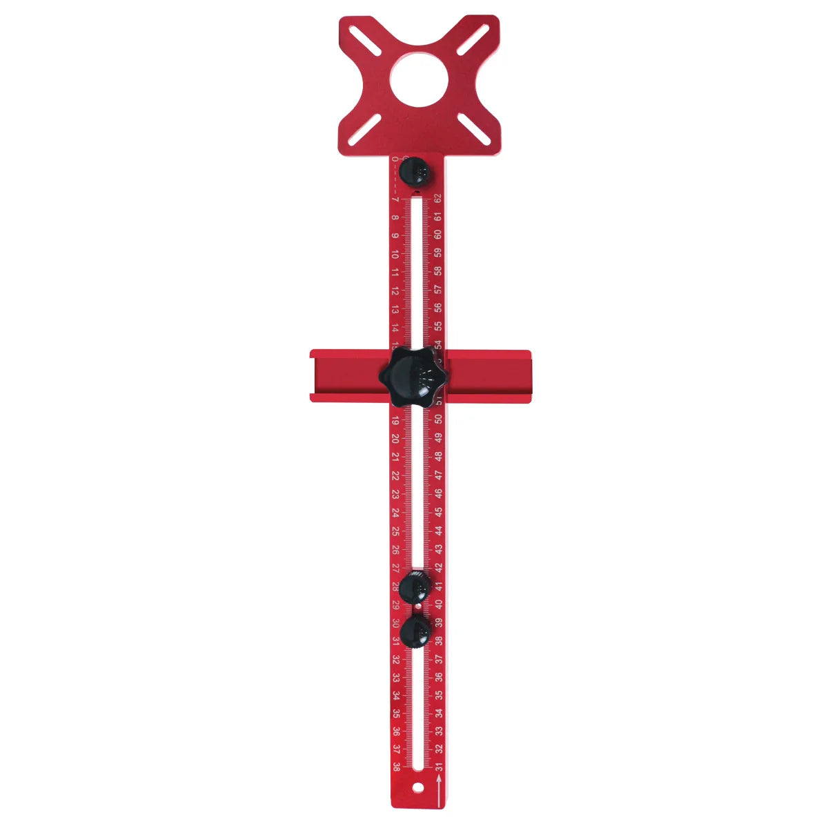 3 in 1 Router Milling Groove Bracket Woodworking Cutting and Milling Circular Auxiliary Tool Aluminum Router Circle Cutting Jig 