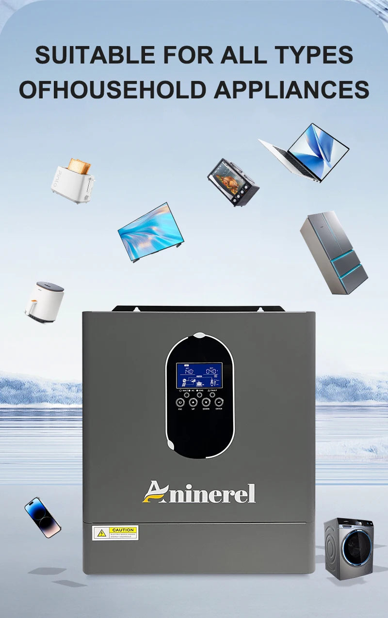 4.2KW 110V Hybrid Off Grid Solar Inverter with 120A MPPT