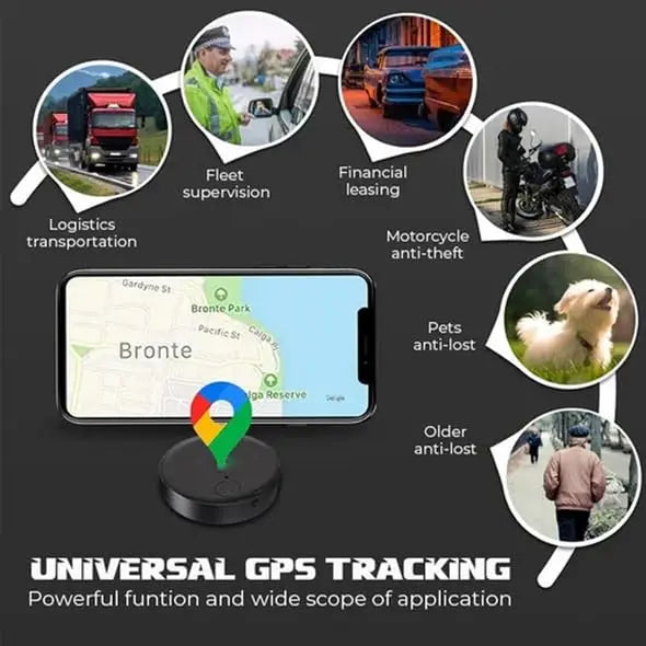 Sledovanie vozidla proti strate Mini GPS sledovač pre vozidlá Lokalizér sledovač pre sledovací systém Bluetooth