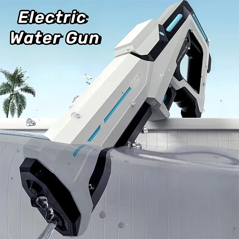 Electric Water Guns For Adults Powerful Squirt Automatic Water Suction Water Blasters Summer Outdoor Beach Toy For boys Kid Gift 