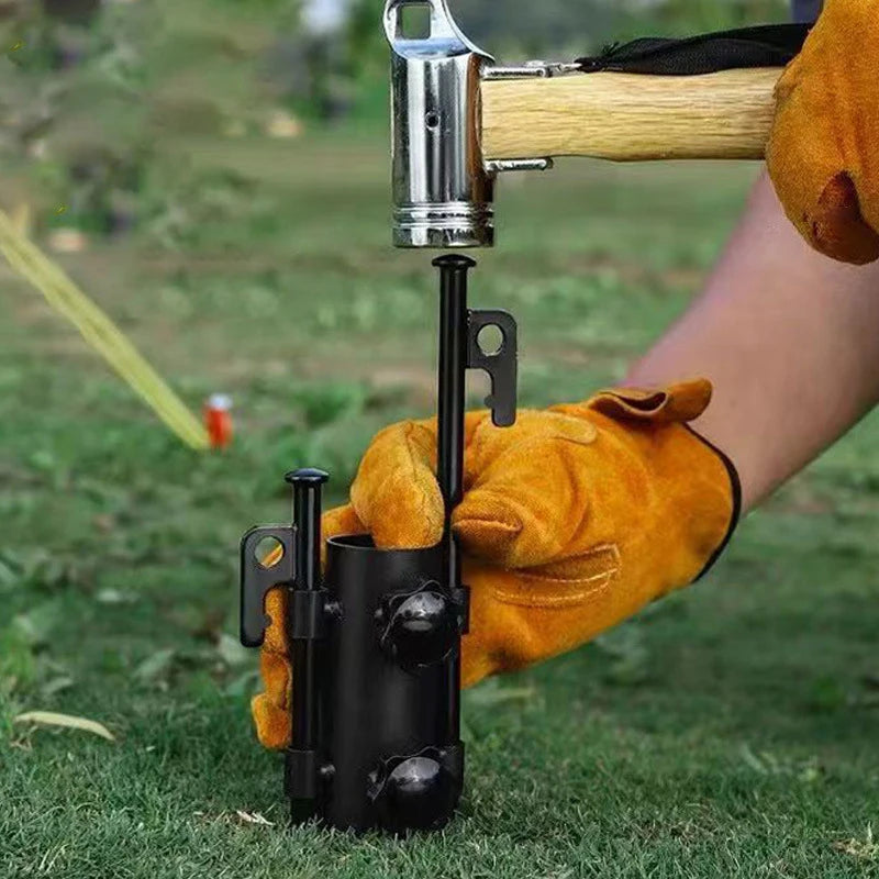 〔E〕Acessórios para acampamento ao ar livre Telas de teto Fixação de lona Tenda Pole cano de apoio Equipamento de suporte Tubo de fixação Ferramentas ao ar livre