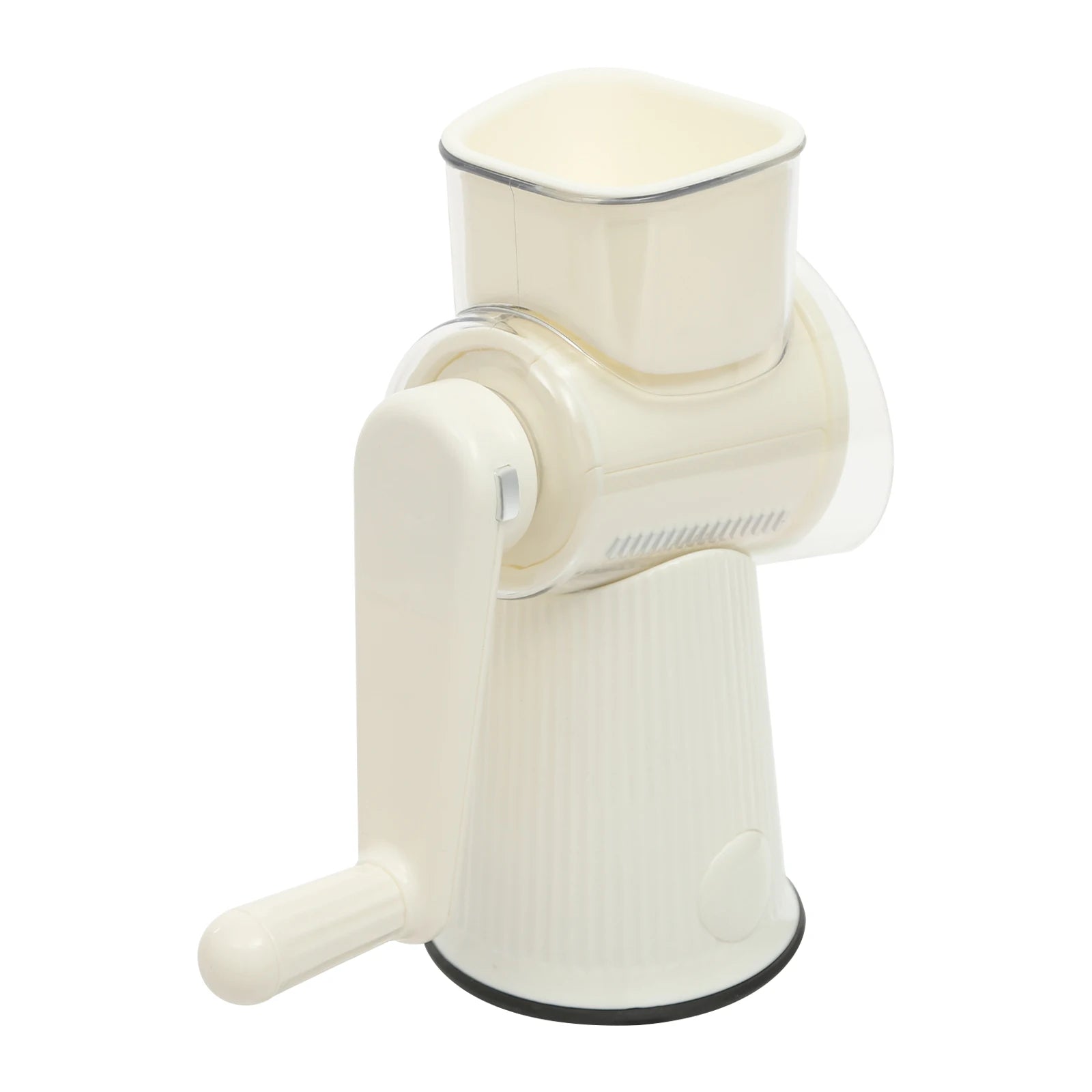 Manual Rotary Cheese and Vegetable Slicer with 5 Blades
