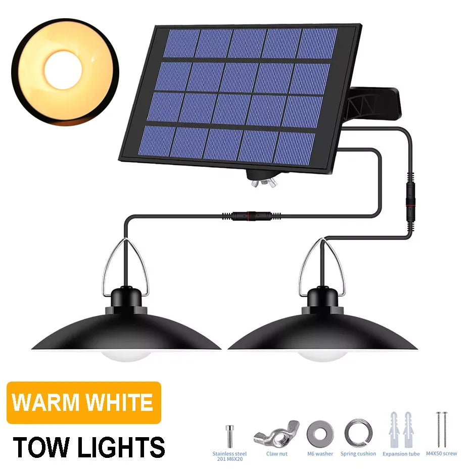 Solar-Gartenleuchten mit Dämmerungsautomatik und 1–4 Leuchtmitteln