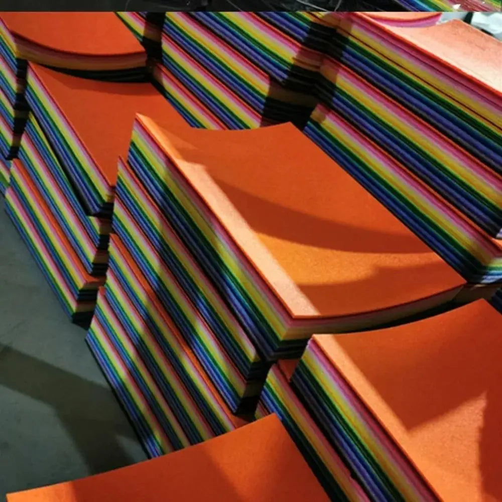 40-Color Soft Felt Fabric Sheets for DIY Crafting