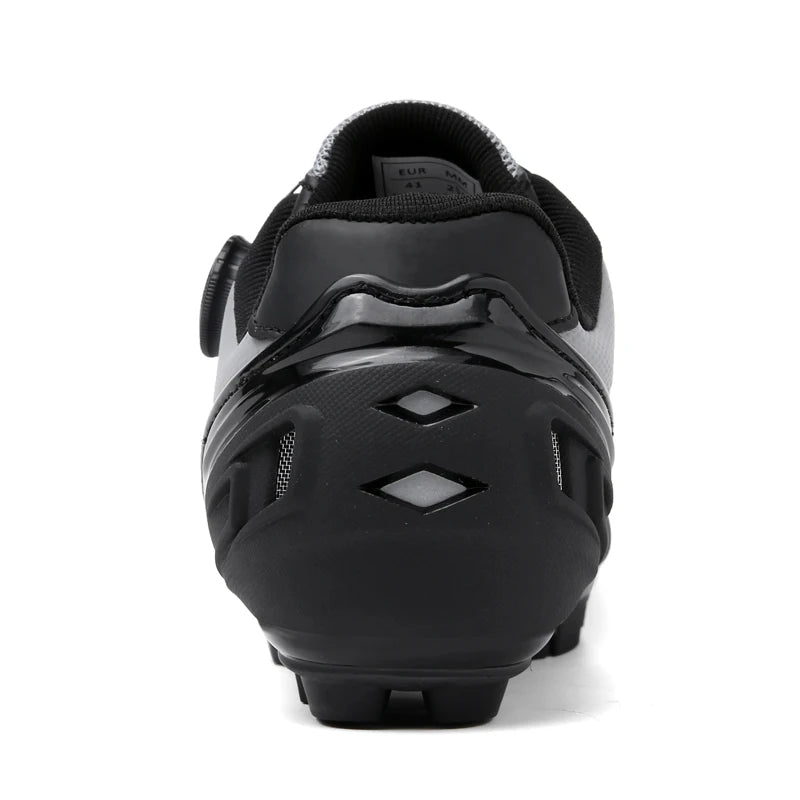 Chaussures de VTT respirantes à lacets pour cyclisme