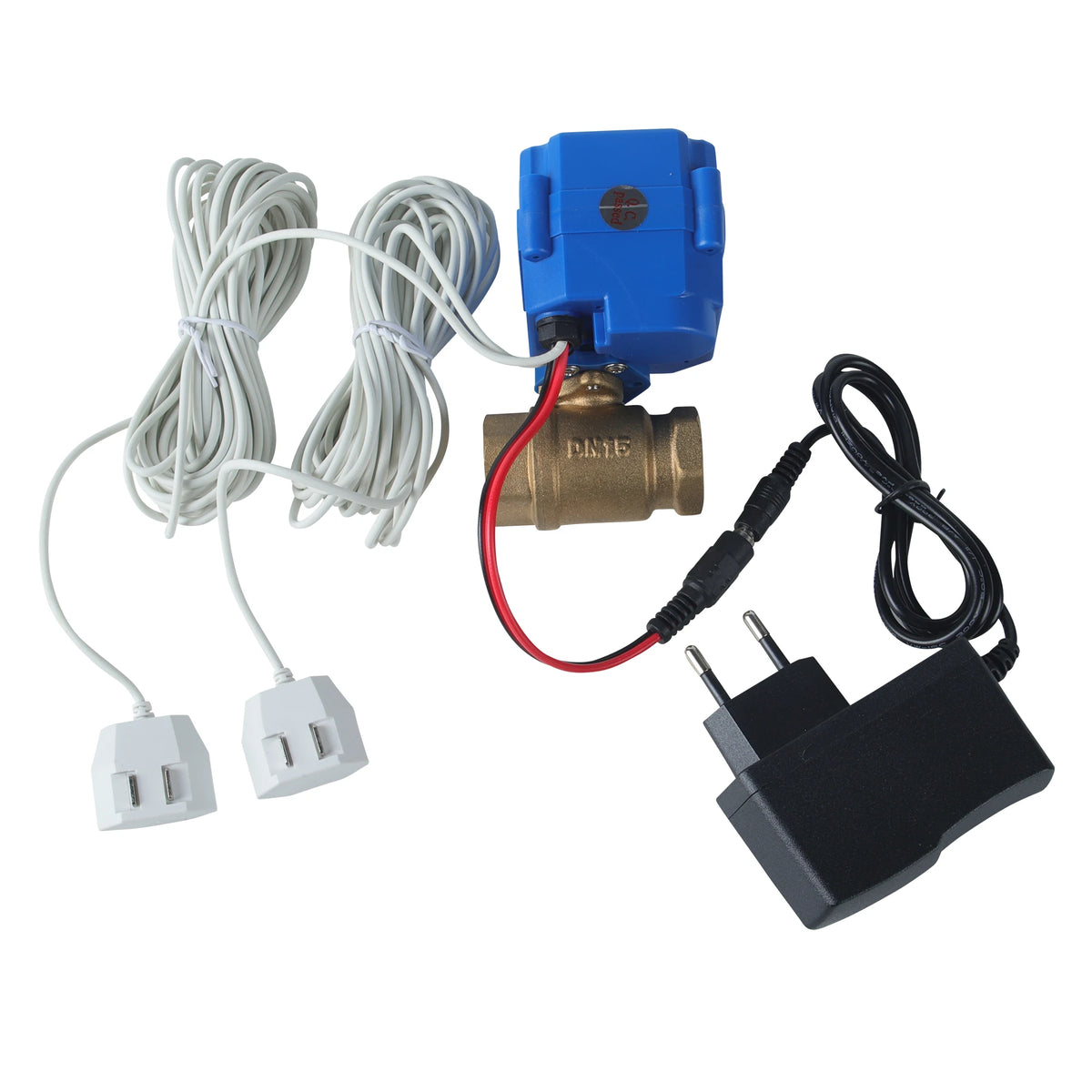 Water Leak Detector with Automatic Shut Off Valve