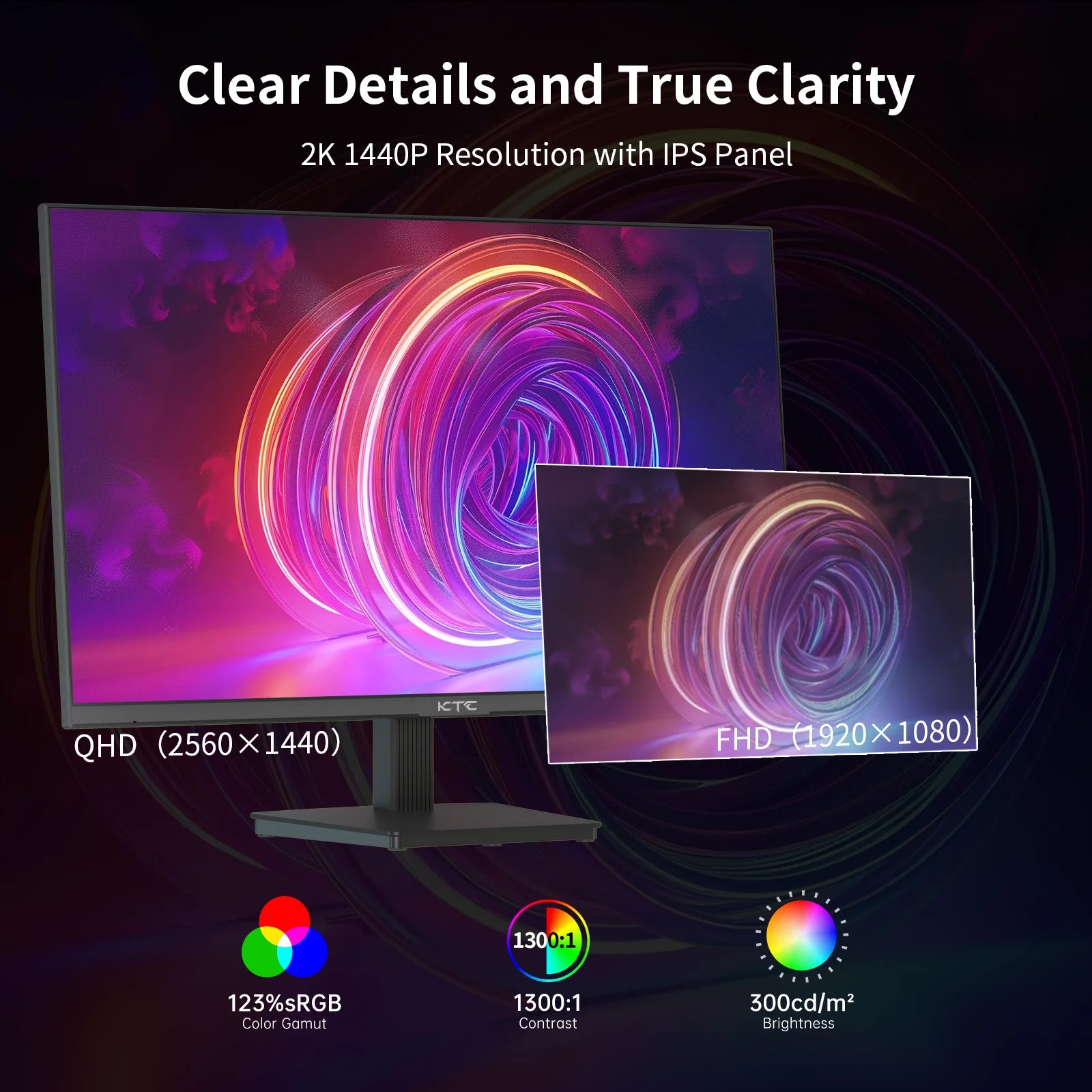 KTC H27T27 27" QHD 100Hz Gaming Monitor