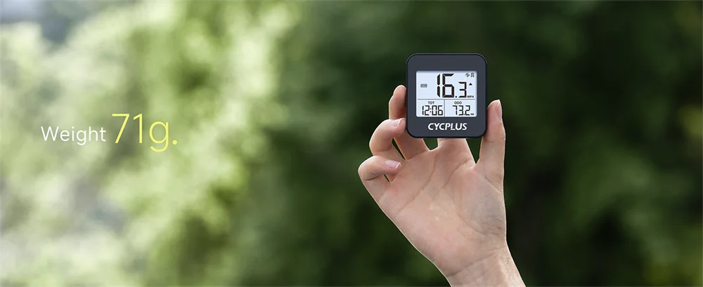CYCPLUS GPS Bike Computer Wireless Stopwatch IPX6 Waterproof Cycling Odometer Bicycle Accessories Speedometer 