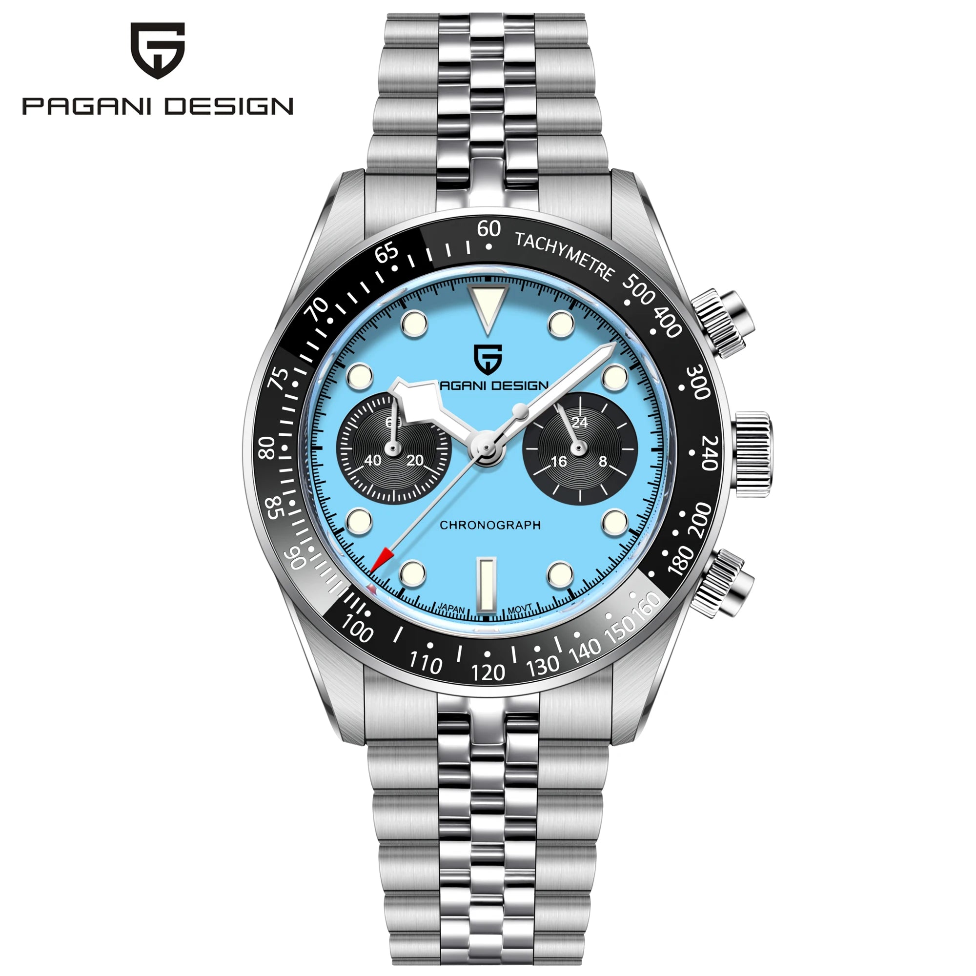 Pagani Design BB Panda Chronograph Men's Watch 100M Waterproof