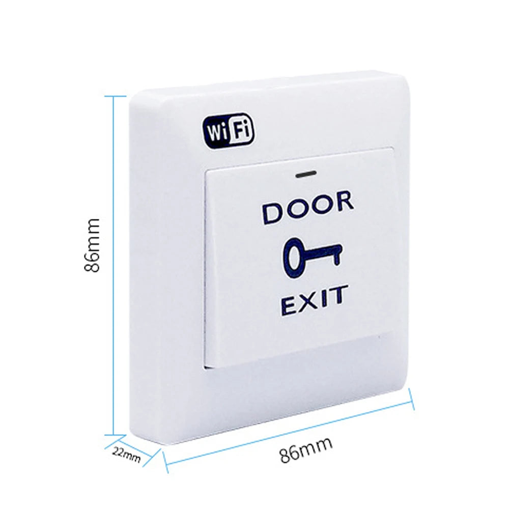 Support Tuya App WIFI Exit Switch Surface Mounted Intelligent Life Access Control System Control 4-Wire Switch