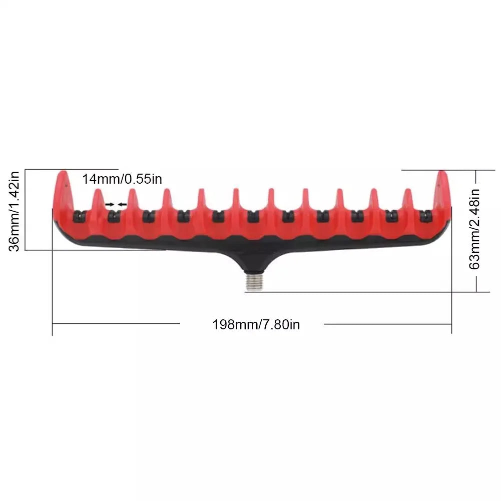 Rubber Fishing Rod Rest, Single or Pair Options