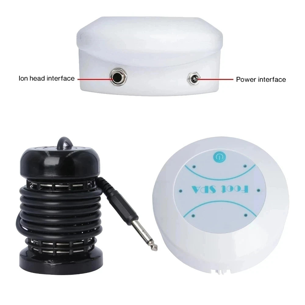 Detox Ionic Foot Spa Bath Machine Massage Foot Ionic Detoxification Relieves Fatigue Promote Good Health And Full For Vitality 