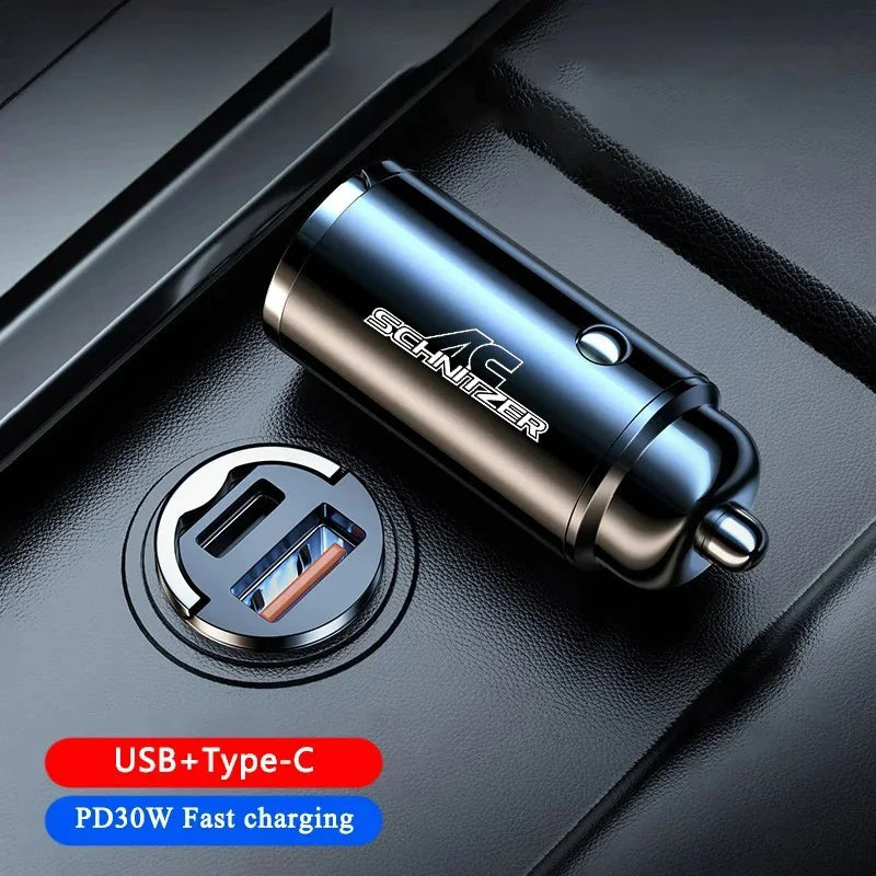 USB-C PD Car Charger for 12V and 24V Vehicles