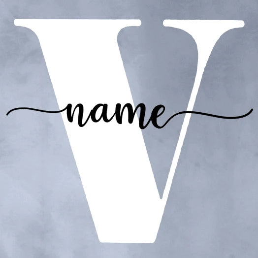 Personalisierte Initial-Baby-Bodysuit – Namensoptionen