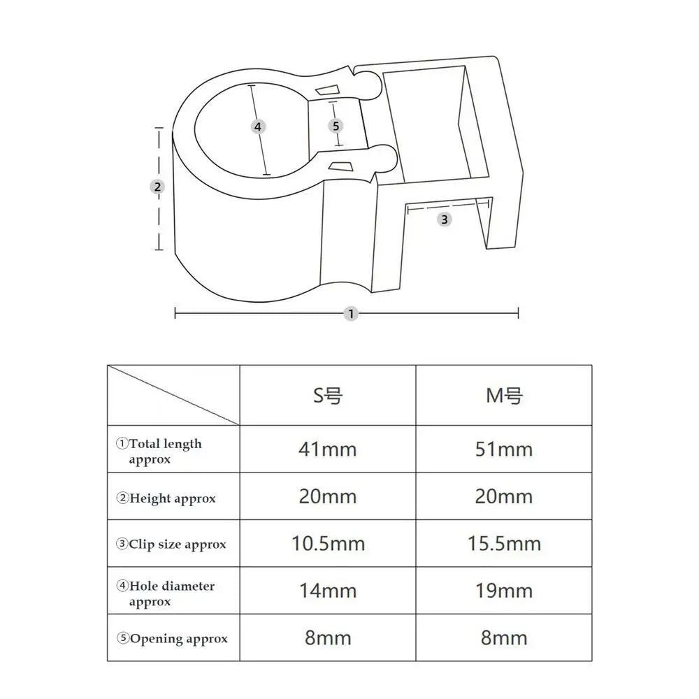 Six Clear Aquarium Plant Holder Cups with Hanging Brackets