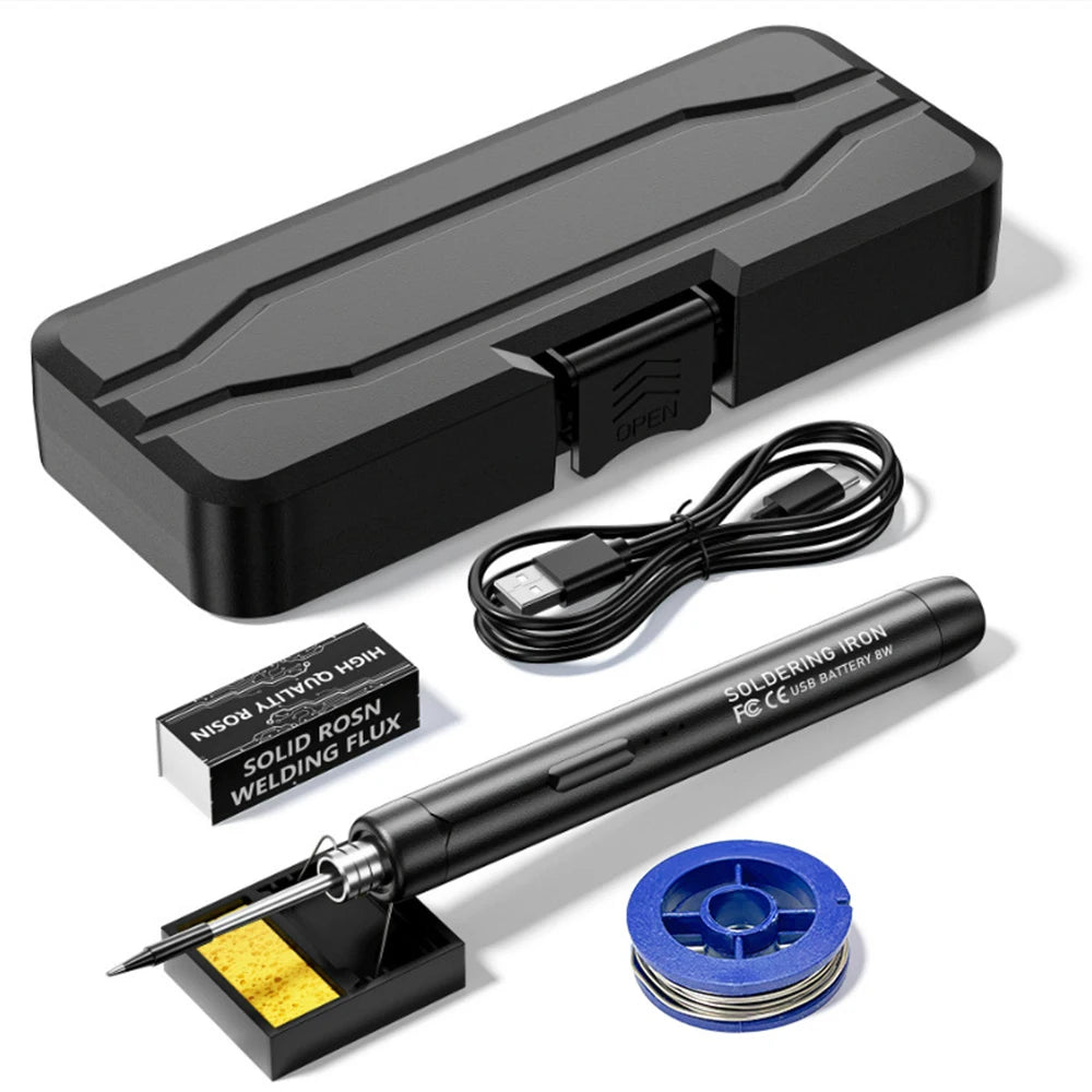 Cordless USB Soldering Iron - Sets and Tips