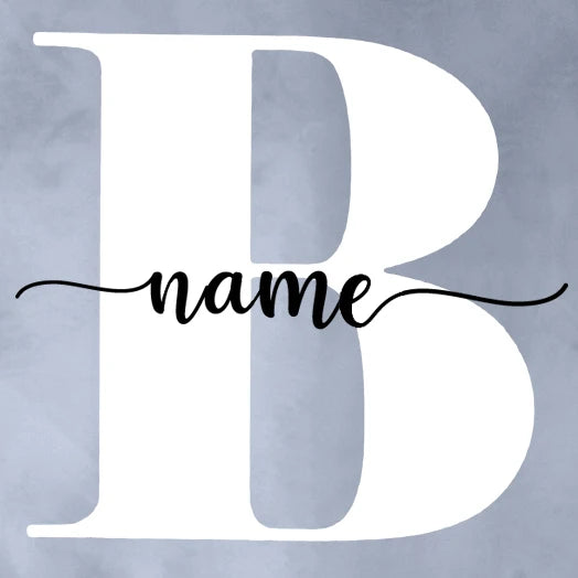 Personalisierte Initial-Baby-Bodysuit – Namensoptionen