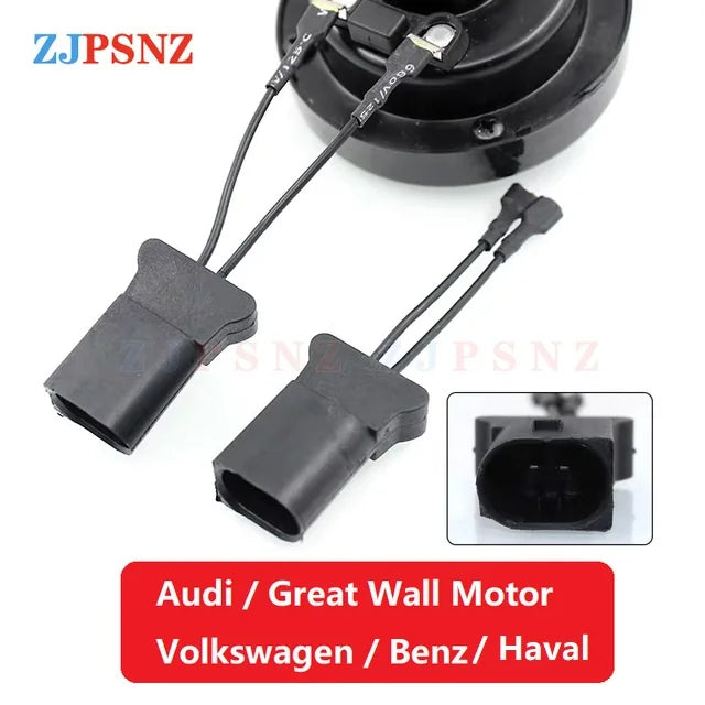 Car Snail Horn Plug UniversalHorn Socket Dedicated Horn Socket Conversion Plug Adapter Auto Horns Speaker Socket Adapter Parts
