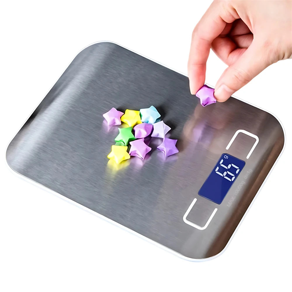 Balança digital de cozinha com LCD, variante de 10 kg