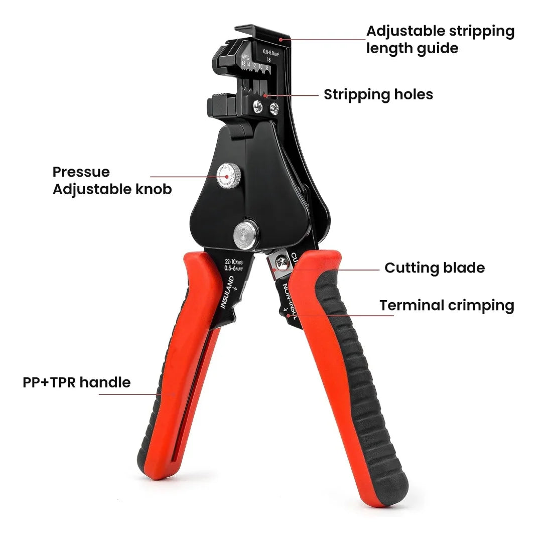 Automatic Wire Stripper and Crimper