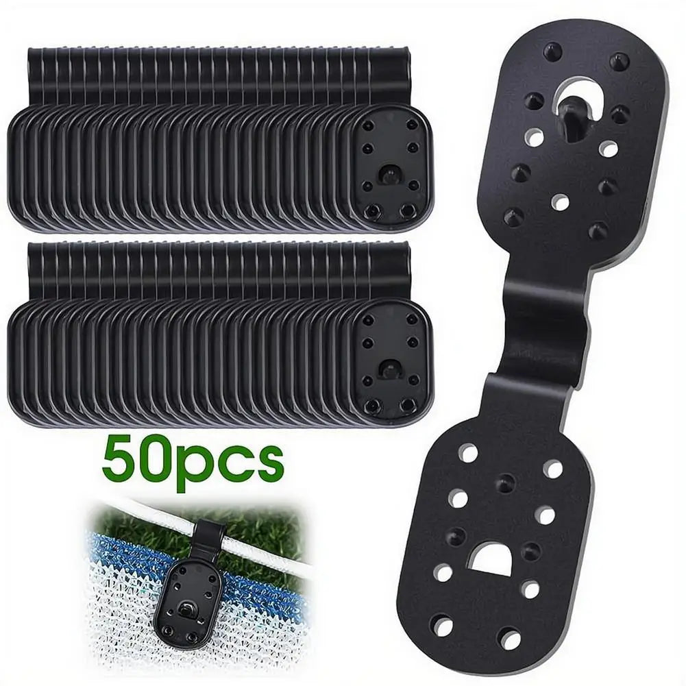 Clips til skyggenet og have net, pakke med 50 stk.