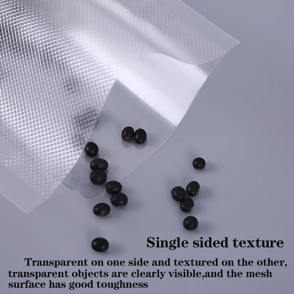 1 Rolls Vacuum Bags For Food, 500cm Per Roll,Reusable, BPA-free,Food Vacuum Sealer Bags For Vac Storage Meal Prep Sous Vide 