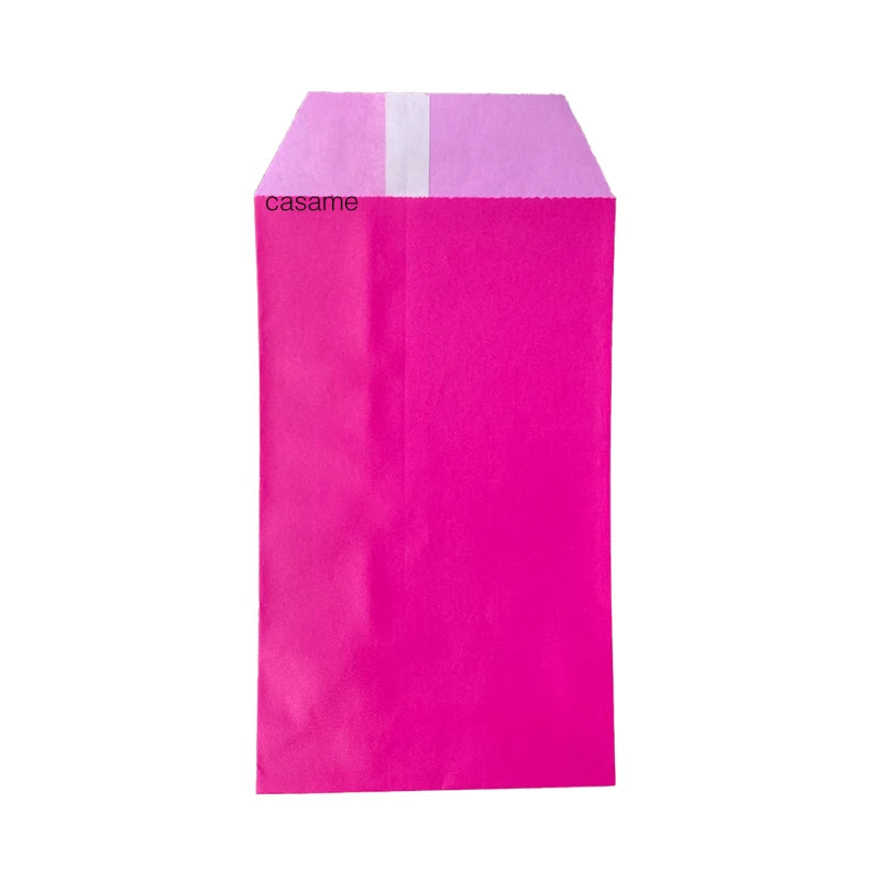 Wave Dot Kraft Paper Candy Bags – 50pcs Gift & Treat Packaging